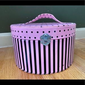 Pink Travel Makeup Organizer